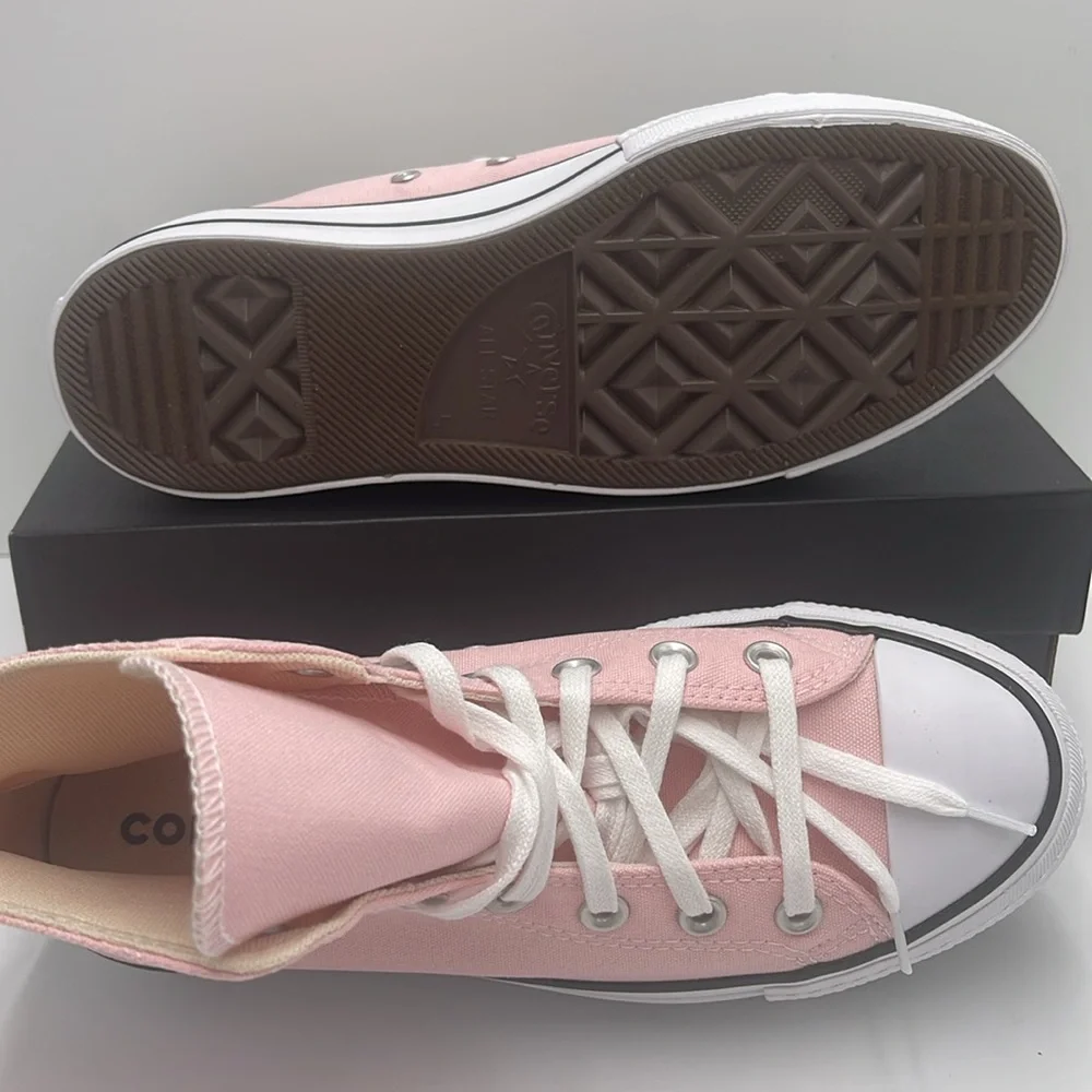 Converse WMNS A06507F CTAS LIFT HI DONUT GLAZE/WHITE/BLACK Platforms Sneakers